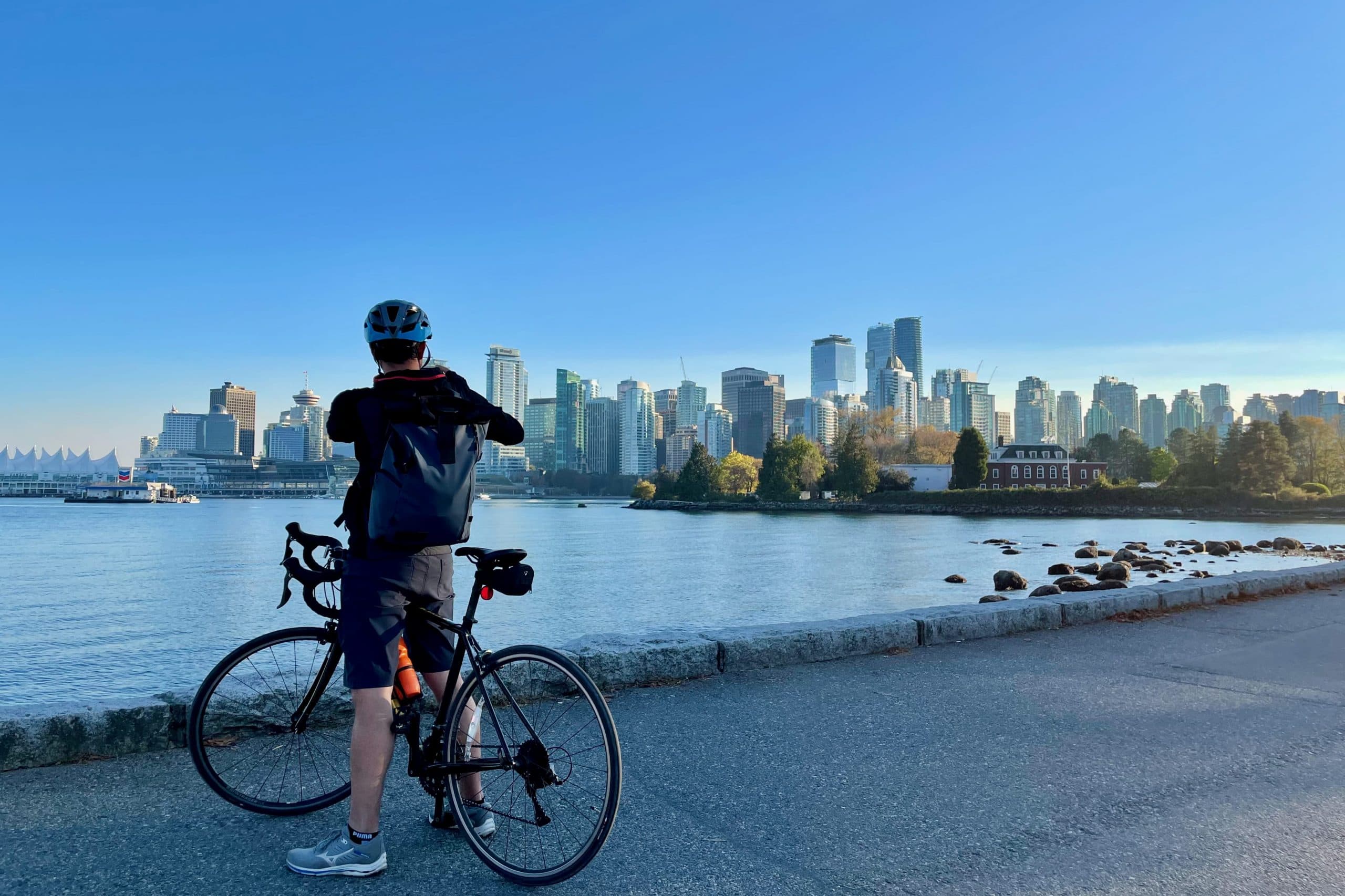 Vancouver: Eine Radtour entlang der Seawall